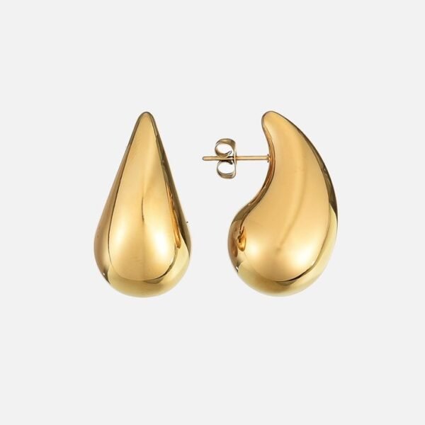 Aretes Gota Dorados